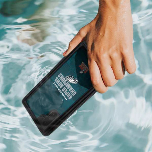 NFL Philadelphia Eagles Super Bowl LIX Champions Galaxy Note 10 Waterproof Case